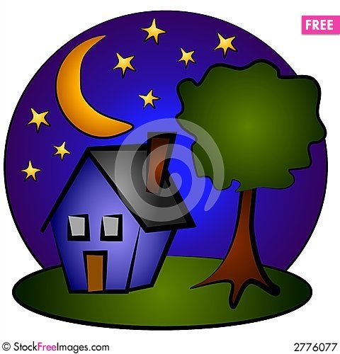 clipart of night time - photo #18